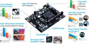 Płyta główna Gigabyte GA-F2A78M-HD2, A78, DualDDR3-2133, SATA3, RAID, HDMI, DVI, mATX (GA-F2A78M-HD2) 6