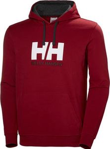 Helly Hansen Bluza męska Logo Hoodie bordowa r. L (33977-215) 1