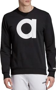 Adidas Bluza męska Essentials Brand Crew czarna r. M (DQ3065) 1