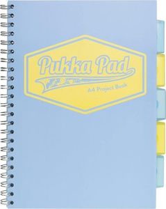 Pukka Pad Project Book Pastel A4 kratka niebieski(3szt) 1