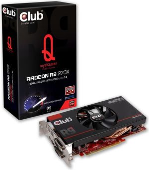 Karta graficzna Club 3D Radeon R9 270X Royal Queen 2GB DDR5 (256 bit) DP, HDMI, 2x DVI (CGAX-R927X6F) 1