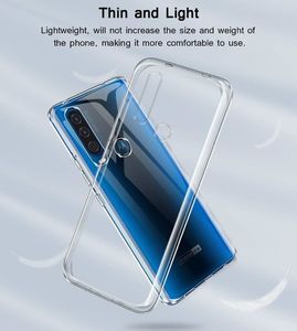 TelForceOne Nakładka Slim 1 mm do Motorola One Action / P40 Power transparentna 4