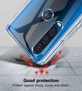 TelForceOne Nakładka Slim 1 mm do Motorola One Action / P40 Power transparentna 5