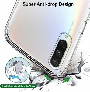 TelForceOne Nakładka Slim 1 mm do Xiaomi Mi 9 Lite transparentna 2