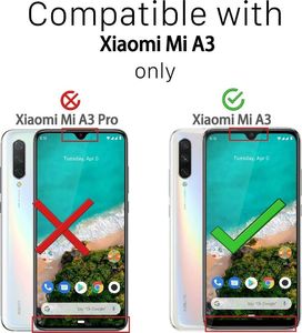 TelForceOne Nakładka Slim 1 mm do Xiaomi Mi 9 Lite transparentna 3