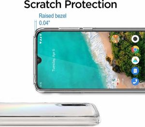 TelForceOne Nakładka Slim 1 mm do Xiaomi Mi 9 Lite transparentna 4