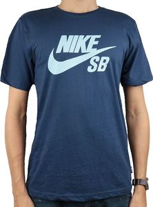 Nike Koszulka męska SB Logo Tee granatowa r. M (821946-458) 1
