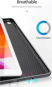 Etui na tablet Dux Ducis Domo Series Etui na Tablet do Tabletu podstawka Apple IPAD 7 10.2 czarne uniwersalny 17