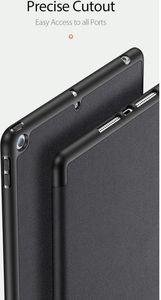 Etui na tablet Dux Ducis Domo Series Etui na Tablet do Tabletu podstawka Apple IPAD 7 10.2 czarne uniwersalny 20