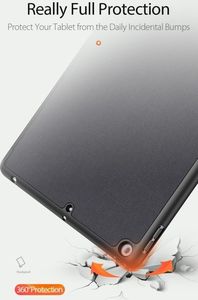 Etui na tablet Dux Ducis Domo Series Etui na Tablet do Tabletu podstawka Apple IPAD 7 10.2 czarne uniwersalny 22
