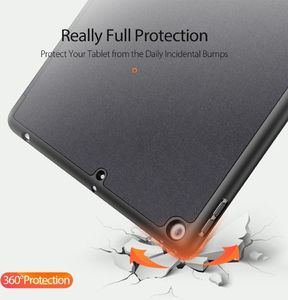 Etui na tablet Dux Ducis Domo Series Etui na Tablet do Tabletu podstawka Apple IPAD 7 10.2 czarne uniwersalny 8