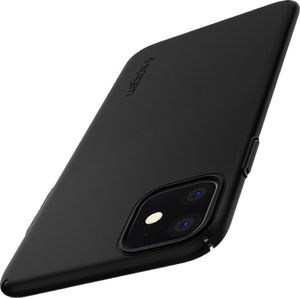 Spigen Etui Spigen Thin Fit Air IPHONE 11 czarne ACS00067 uniwersalny 3