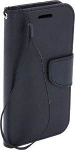 Etui portfel z klapką Fancy MOTOROLA MOTO E5+ PLUS czarne uniwersalny 1