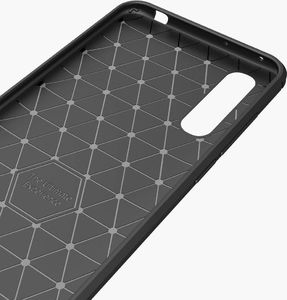 Etui Pancerne Carbon XIAOMI MI A3 LITE czarne uniwersalny 6
