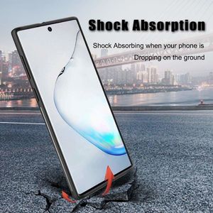 Etui Pancerne Clear Carbon Ring SAMSUNG GALAXY NOTE 10 czarne uniwersalny 2