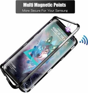 Etui Magnetic 3w1 360 XIAOMI REDMI NOTE 8 PRO czarne uniwersalny 8