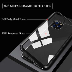 Etui Magnetic 3w1 360 IPHONE 11 PRO czarne uniwersalny 3