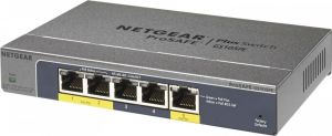 Switch NETGEAR ProSafe Plus 5xGb Switch, 2xPoE, 1xPoE PD (GS105PE-100EUS) 4