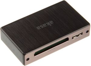 Czytnik Akasa zewn, kart pamięci - USB 3.0 (AK-CR-06BK) 2