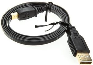 Kabel USB InLine USB-A - miniUSB 0.5 m Czarny (31805F) 1