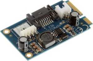 Akasa adapter z mSATA na SATA do slotu - mini PCIe (AK-PCCMSA-01) 1