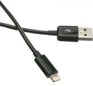 Kabel USB C-Tech USB-A - Lightning 2 m Czarny (CB-APL-20B) 1