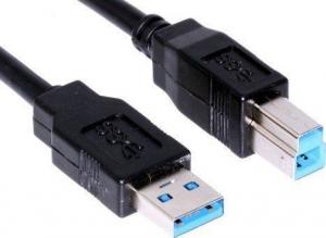 Kabel USB PremiumCord USB-A - USB-B 5 m Czarny (ku3ab5bk) 1