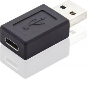 Adapter USB PremiumCord USB-C - USB Czarny  (kur31-10) 1