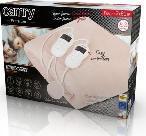 Adler CR 7424 Koc elektryczny podkładowy z czasomierzem 150x160 cm 5