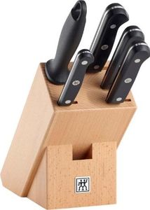 Zwilling Zestaw noży Gourmet (Blok do noży, Nóż x 4, Ostrzałka do noża) (36131-001-0) 1