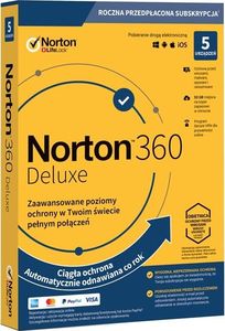 Norton 360 Deluxe 5 urządzeń 12 miesięcy  (21394338) 1