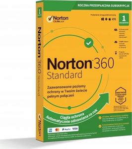 Norton 360 Standard BOX 1 urządzenie 12 miesięcy  (21394692) 1
