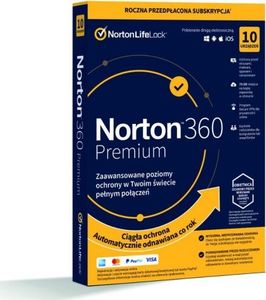 Norton 360 Premium BOX 1 urządzenie 12 miesięcy  (21394328) 1