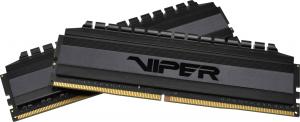 Pamięć Patriot Viper 4 BLACKOUT, DDR4, 8 GB, 3200MHz, CL16 (PVB48G320C6K) 3