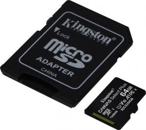 Karta Kingston Canvas Select Plus MicroSDXC 64 GB + 64 GB Class 10 UHS-I/U1 A1  (SDCS2/64GB-2P1A                ) 1