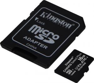 Karta Kingston Canvas Select Plus MicroSDHC 16GB + 16GB+ 16GB Class 10 UHS-I/U1 A1 V10 (SDCS2/16GB-3P1A                ) 1