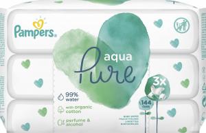 Pampers Chusteczki nawilżane Aqua Pure 3x48szt. 5