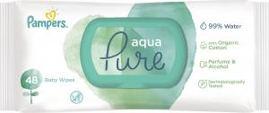 Pampers Chusteczki nawilżane Aqua Pure 48 szt. 5