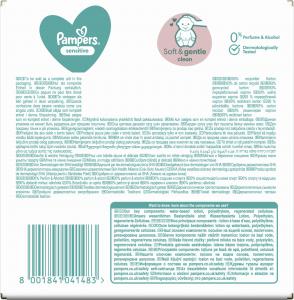 Pampers Chusteczki nawilżane Sensitive 12x52szt. 5