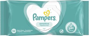 Pampers Zestaw chusteczek Chusteczki Sensitive 3x52 2