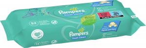Pampers Chusteczki nawilżane FreshClean 12x52 szt. 9