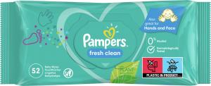 Pampers Chusteczki nawilżane FreshClean 12x52 szt. 10