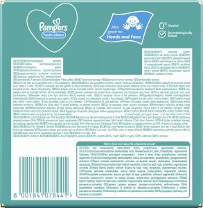 Pampers Chusteczki nawilżane FreshClean 12x52 szt. 4