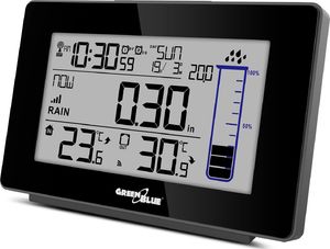 Stacja pogodowa GreenBlue czarna (GB541) 5