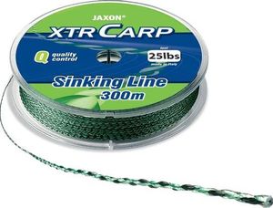 Jaxon Tonące plecionki Jaxon xtr carp sinking line zielona przyponowa 300m zj-pag20b 1