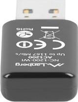 Karta sieciowa Lanberg AC1200 Dual Band (NC-1200-WI) 2