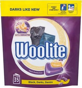 Woolite Black Darks Denim kapsułki do prania do tkanin ciemnych z keratyną 35szt 1