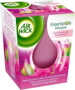 Air Wick AIR WICK_Essential Oils Infusion świeczka zapachowa Fuksja i Słodkie Kwiaty 105g 1