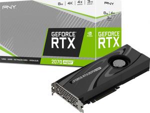 Karta graficzna PNY GeForce RTX 2070 SUPER Blower 8GB GDDR6 (VCG20708SBLPPB) 1