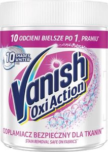 Vanish VANISH_Gold Oxi Action odplamiacz w proszku do tkanin białych White 470g 1